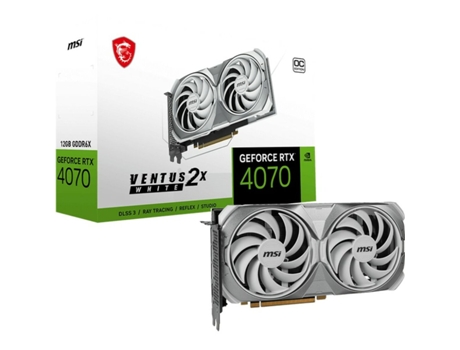 Tarjeta Gráfica MSI Ventus 2X Geforce Rtx 4070 12 Gb Ram