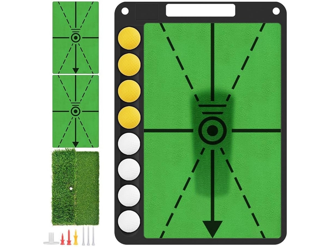 Tapete De Golf Para Detección De Swing, Entrenamiento Con Retroalimentación De Trayectoria E Impacto.