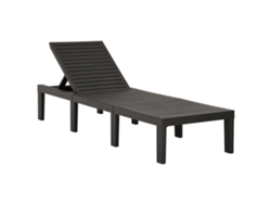 Sillón de plástico antracita DKD HOME DECOR