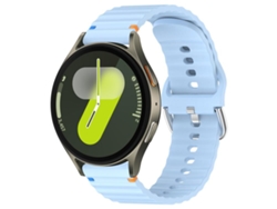 Correa para Samsung Galaxy Watch 7 (40/44 mm) - Silicona con textura ondulada cosida (20 mm)