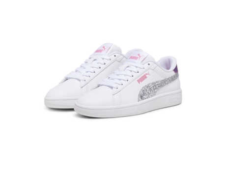Zapatillas de Niño PUMA Smash Star Glow Blanco (38)