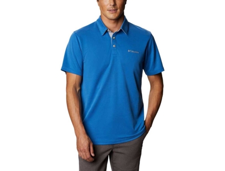 Polos COLUMBIA Modal Hombre (S - Azul)