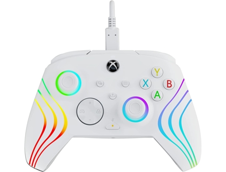 Mando Nintendo Switch PDP Afterglow Wave Wired - Blanco (Xbox)