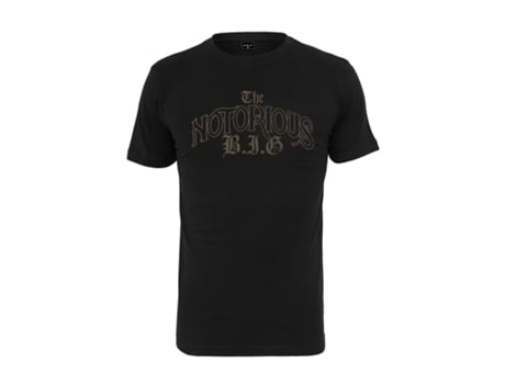 Camiseta MISTER TEE The Notorious Big Negro (L)