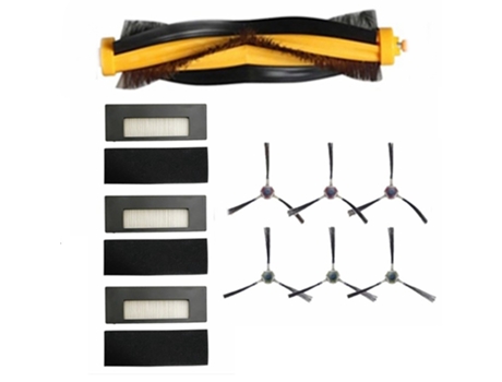 Cepillos principales de filtro Hepa de Cepillo Lateral de repuesto para Robot aspirador Ecovacs Deebot De55 De6G