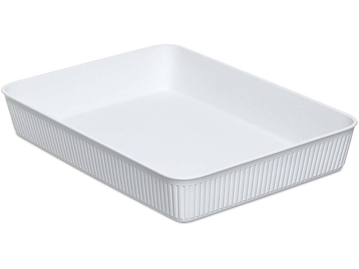 Organizador TATAY Baobab Pergamon (Blanco - Plástico - 33 x 25 x 6 cm)