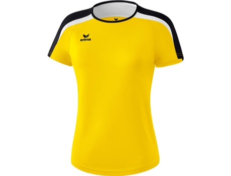 Camiseta para Mujer ERIMA Liga 2.0 Amarillo, Negro, Blanco para Multideportes