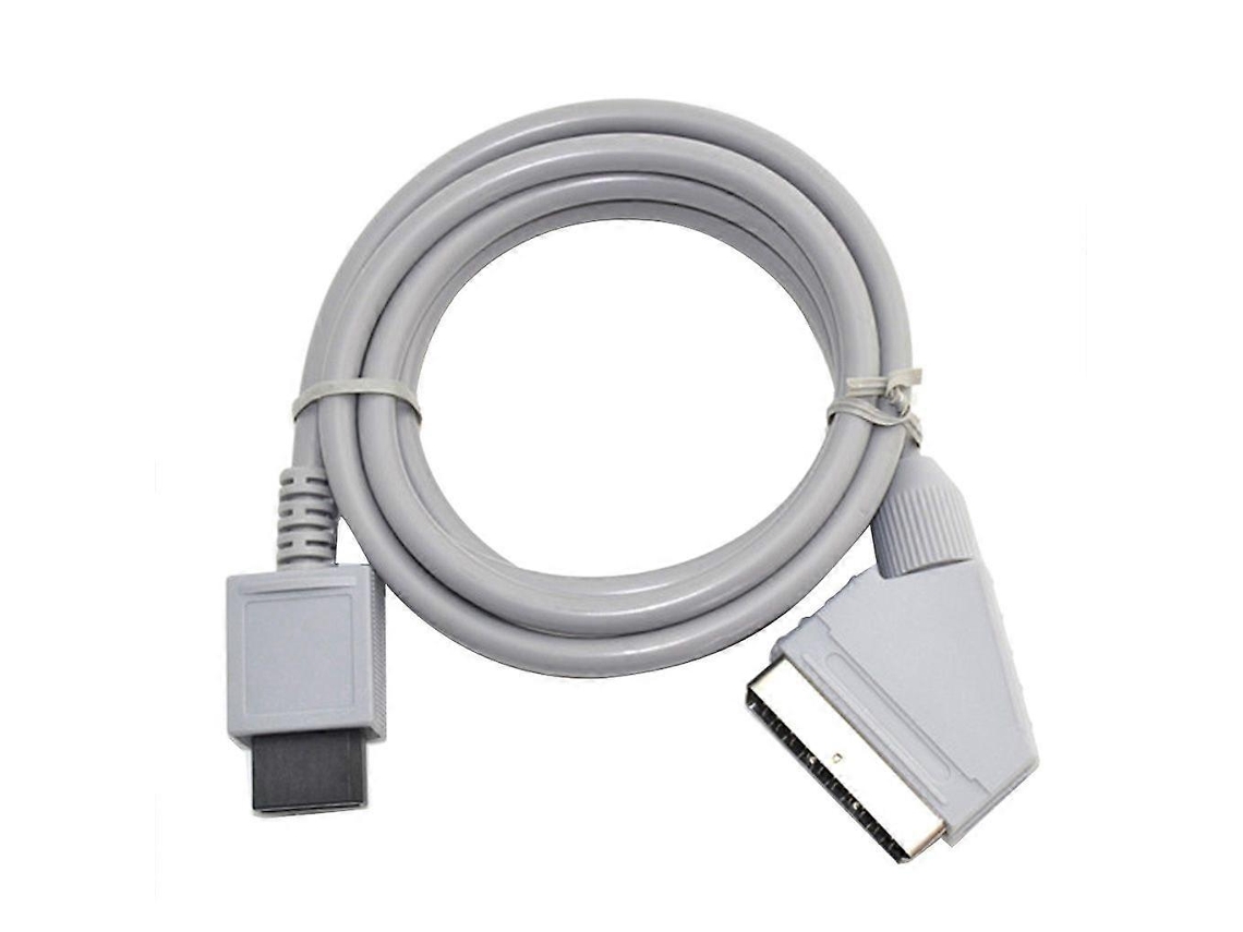 Cable De Cable Av Rgb Scart Video Tv Para El Videojuego Wii Wii-u