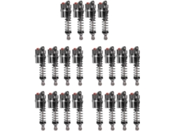 20 Amortiguadores De Aleación De Aluminio De 90 Mm Para Camiones Axial Scx10 D90 Rc Crawlers