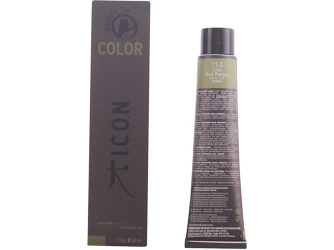 Tinte de Cabello I.C.O.N. Ecotech Color Natural Color 11 3 Ultra Gold Platinum (60 ml)