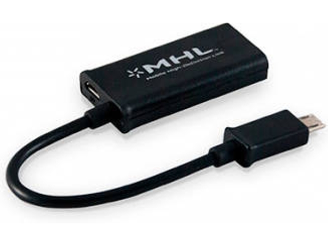Adaptador 3GO MHL 11 PINES CONVERSOR DE HDMI H A MICROUSB M