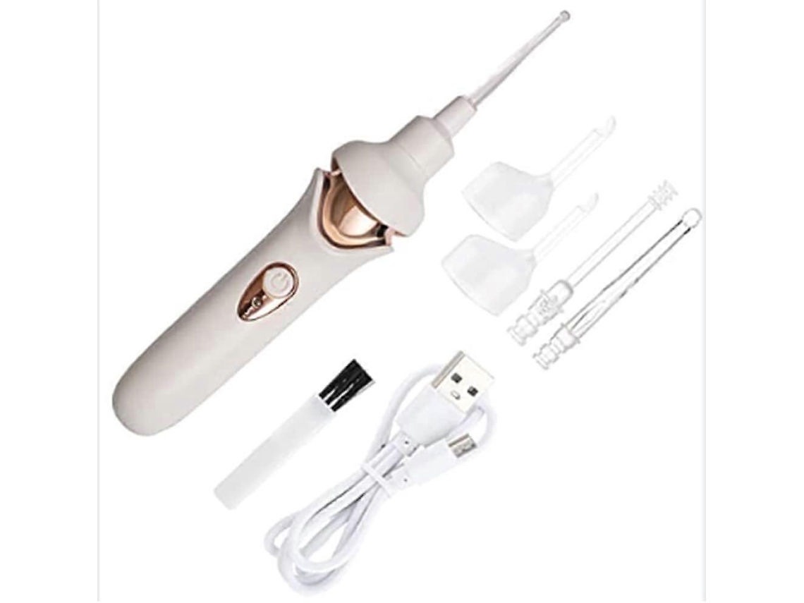 Ferramenta Elétrica De Extração De Cera Do Ouvido Com Luz Led, Kit De Limpeza Suave Portátil Para Crianças E Adultos