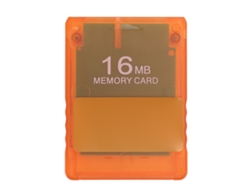 Tarjeta De Memoria V1.966 Programa Opl Hd Loader Tarjeta De Inicio De Juego 16mb Naranja Transparente