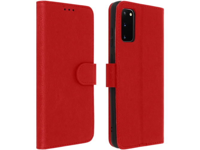 Funda Samsung Galaxy S20 AVIZAR Libro Rojo