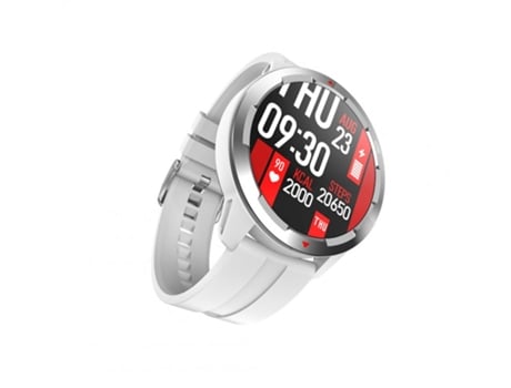 Smartwatch Bluetooth Llamada Oxígeno en la sangre Monitoreo de la frecuencia cardíaca Impermeable Blanco