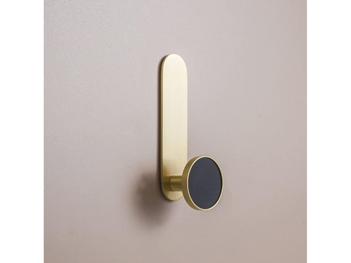 Latón 321, Gancho Dorado Para Abrigos En Ganchos De Pared Para Ropa Y Sombreros. Percha En Forma De L.