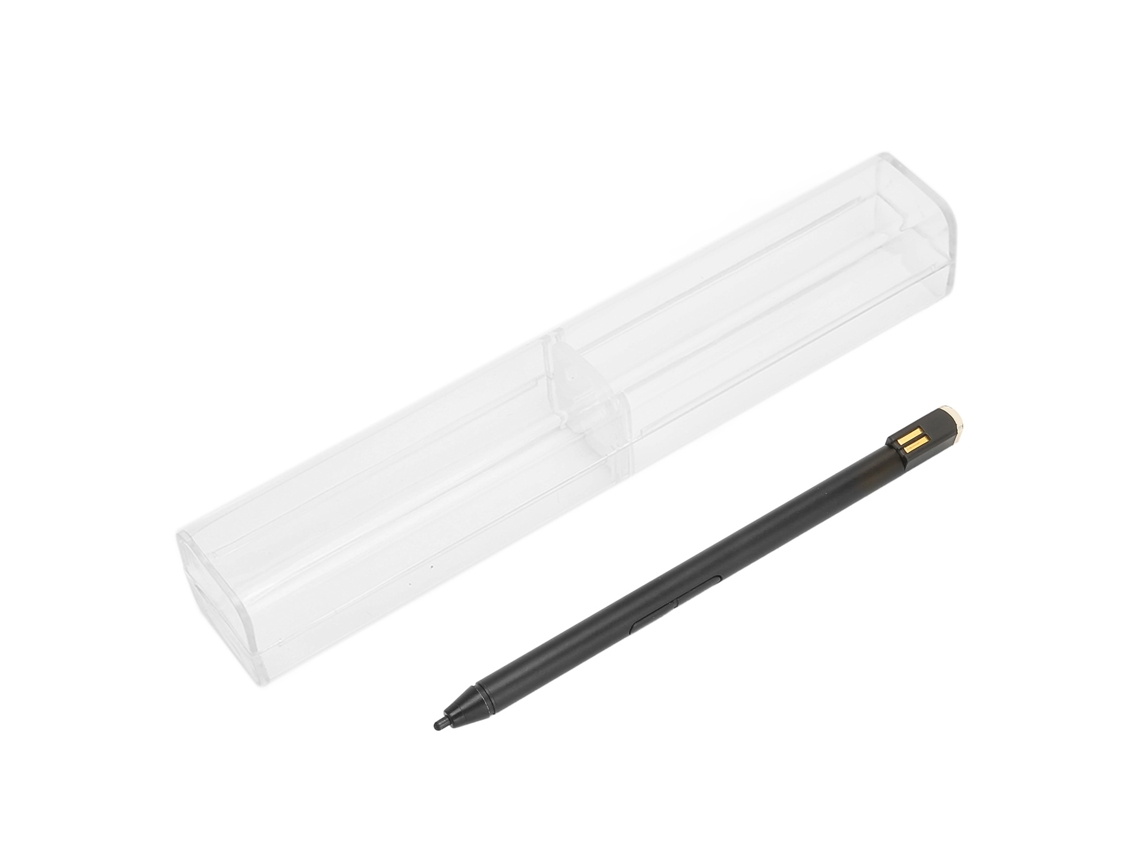 Caneta Estilográfica Ativa Com 4096 Níveis De Pressão Botões Personalizáveis Para Pc Lenovo Yoga C930 13ikb Preto