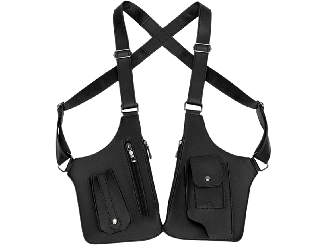 Bolso Bandolera Doble Antirrobo Aaisset | Correa De Hombro Para Viajes |