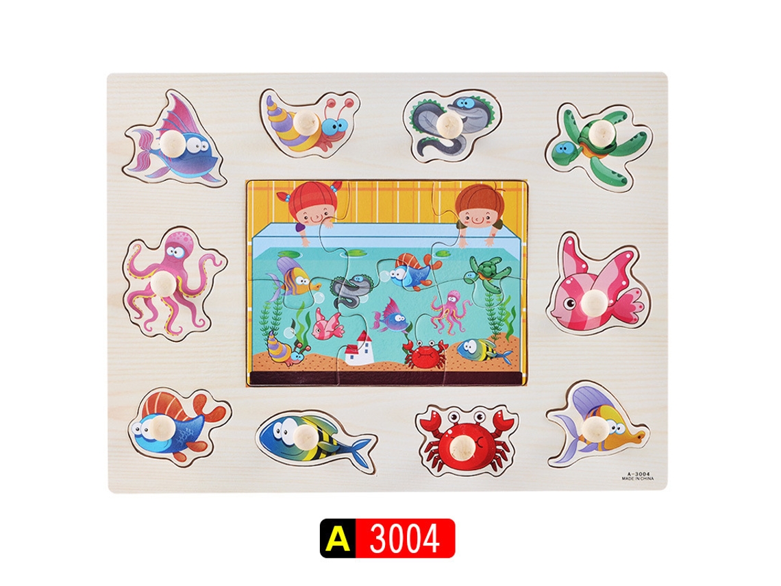 Juego de rompecabezas de peces Digitallab AHC5 (edad mínima 3 años)