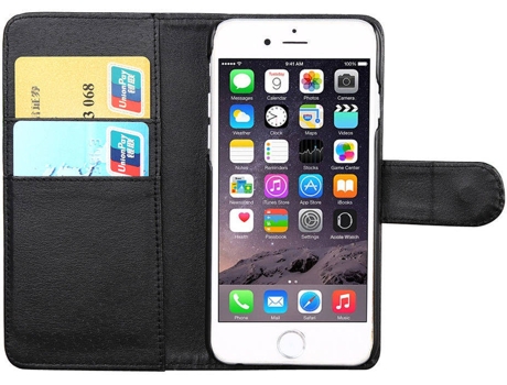 Carcasa iPhone 7 Plus Multi4you Libro Cartera Negro
