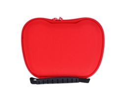 Estuche De Almacenamiento Para Mando De Juegos Series Xs, Nailon Rígido Con Cierre Metálico, Rojo.