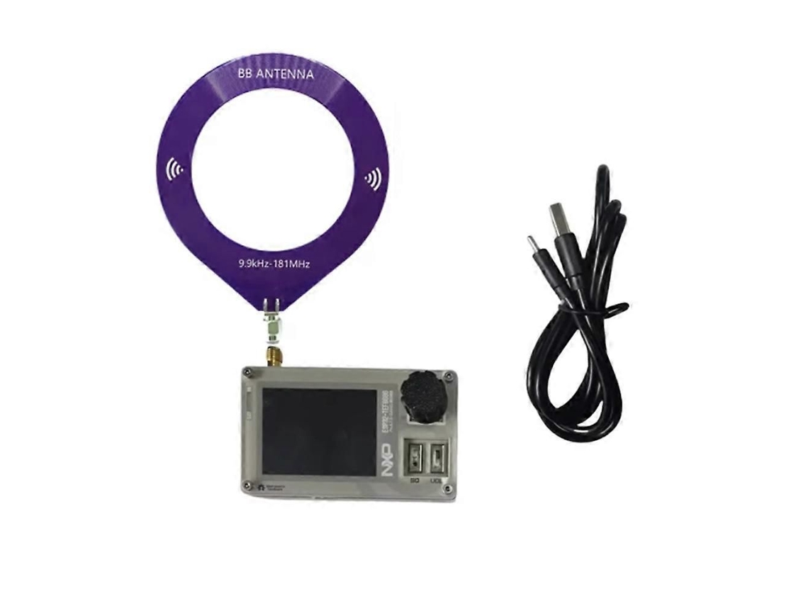Mini radio DSP TEF6686 con antena, radio FM/LW/MW/SW de banda completa, receptor de radio con pantalla IPS de 2,0 pulgadas. GOKOCO