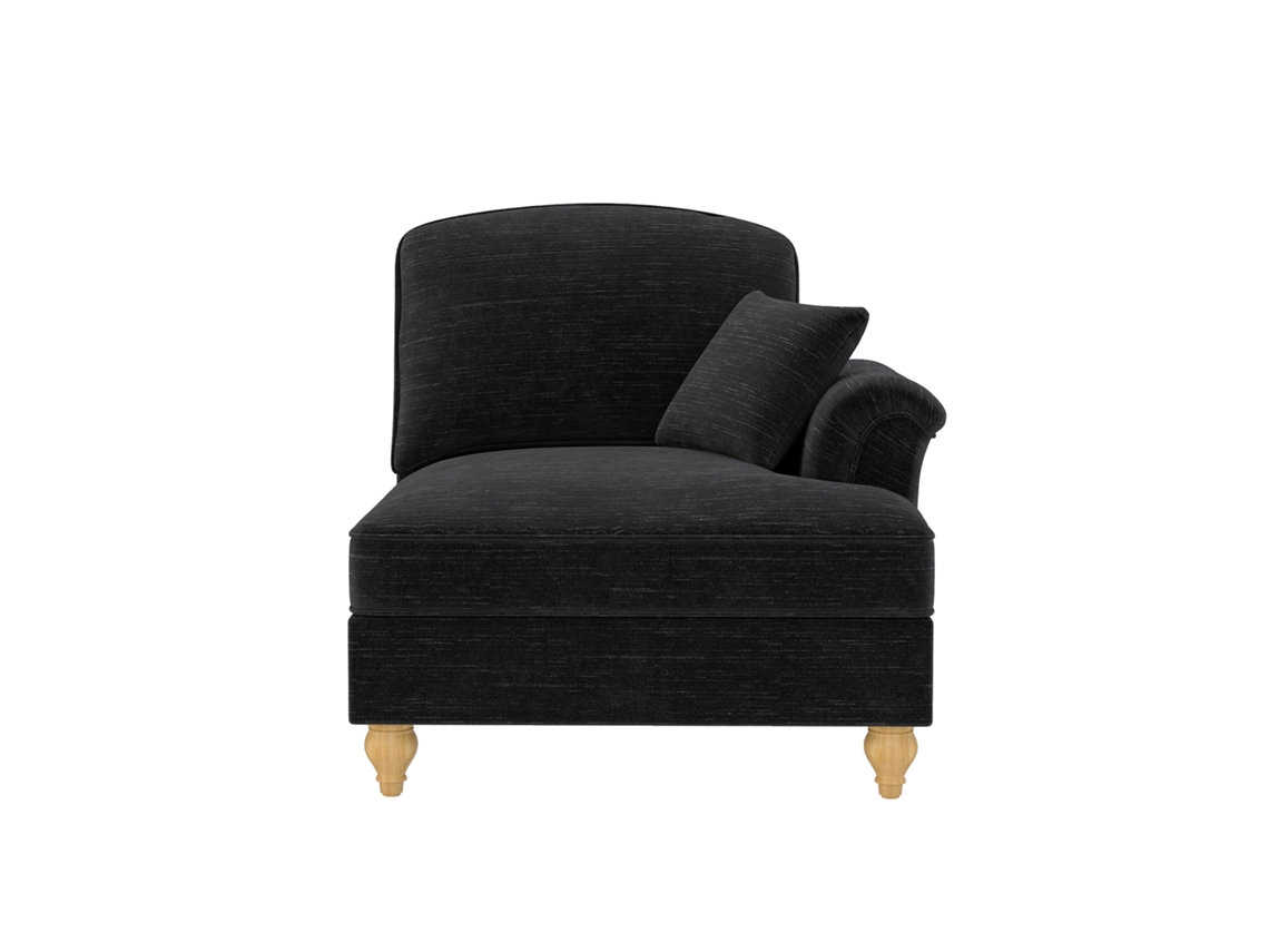 Sofá Modular em Chenille Rsf Preto