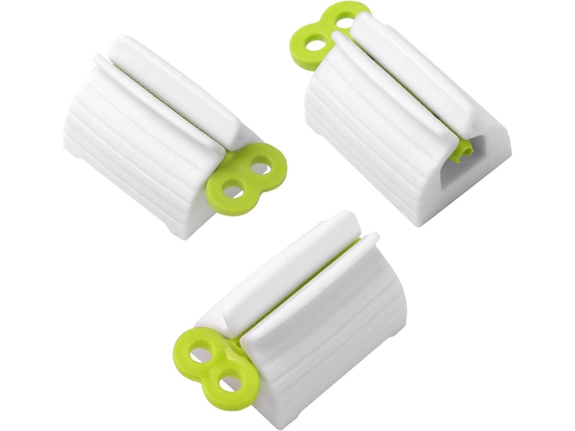 3 piezas de soporte para pasta de dientes con tubo enrollable, accesorios de baño PFP Rosewell