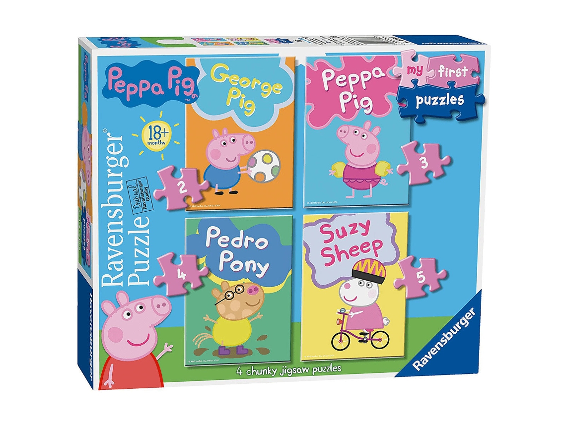 Ravensburger Mis Primeros Puzles Peppa Pig