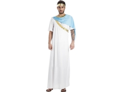 Disfraz de Hombre DISFRAZZES Sacerdote Griego Blanco (Talla: M/L)