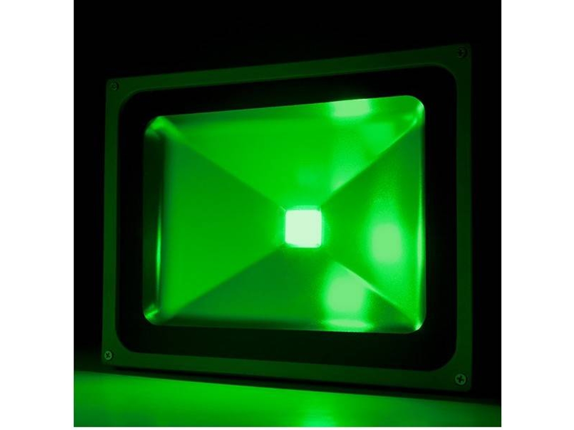 Proyector Led 50w 4.250lm Ip65 Verde 40.000h