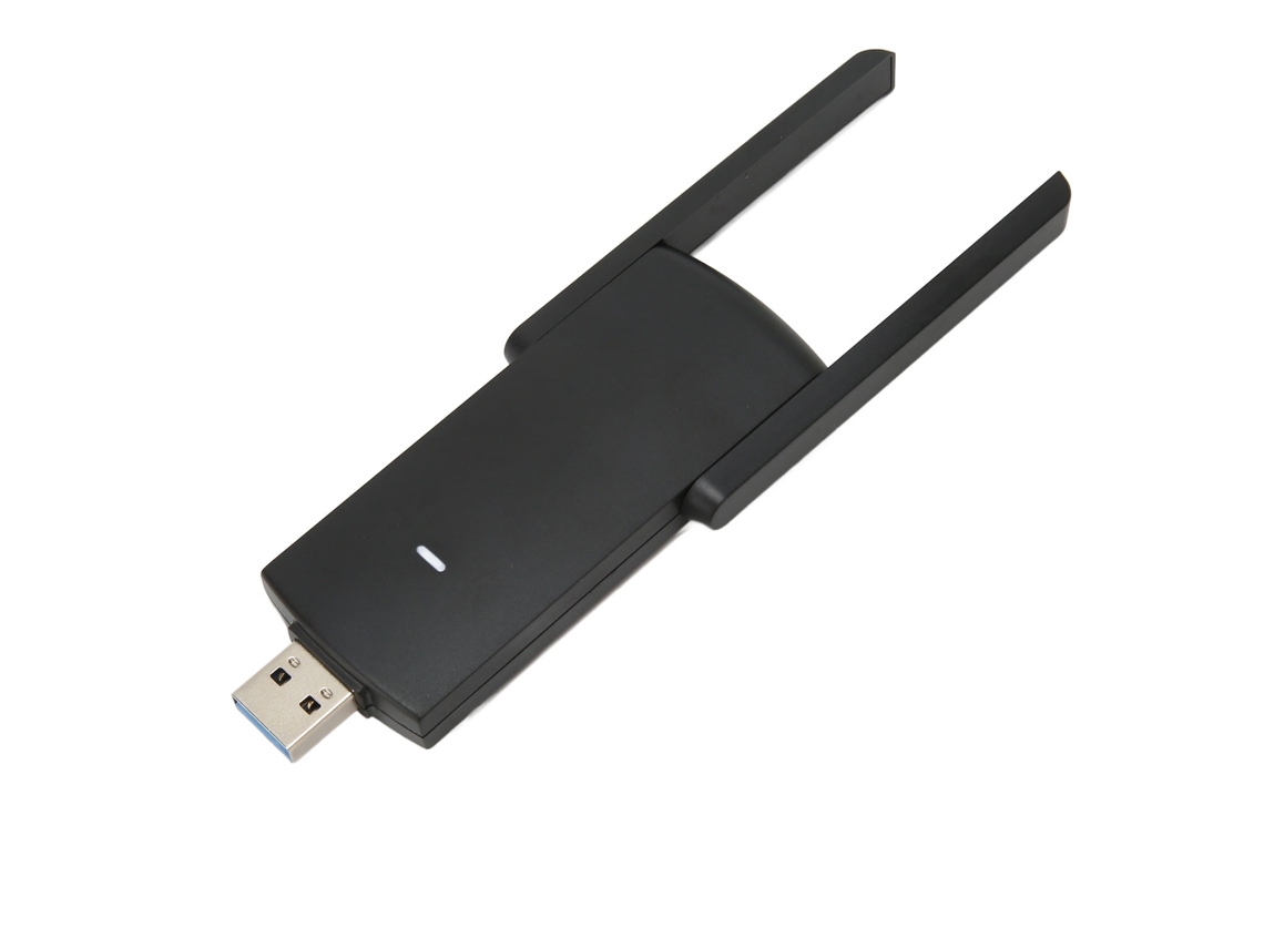 Adaptador Wifi Usb 3.0 De Banda Dual 2.4ghz/5ghz Con 2 Antenas 5dbi 1300m Para Windows 11/10/8/7/vista/xp