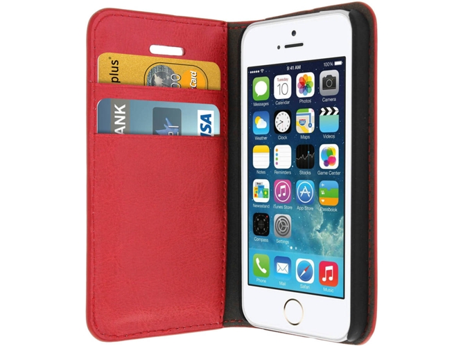 Funda iPhone 5, 5s, SE AVIZAR Leather