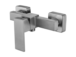 Grifo De Ducha De Acero Inoxidable Mural Para Agua Fría Y Caliente Con Cartucho De Disco Cerámico