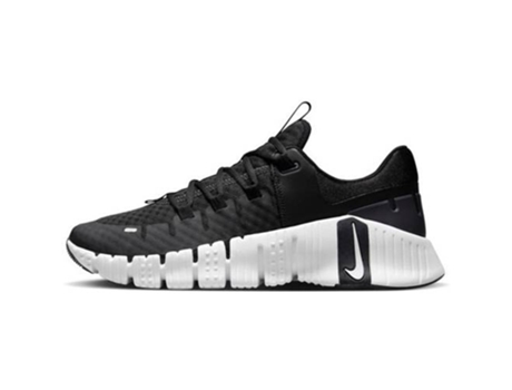 Zapatillas NIKE Free Metcon 5 Fibras Sintéticas (44.5 - Negro)