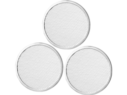 Juego De 3 Platos Para Pizza, Bandeja Para Hornear Pizzas, Bandeja Para Horno