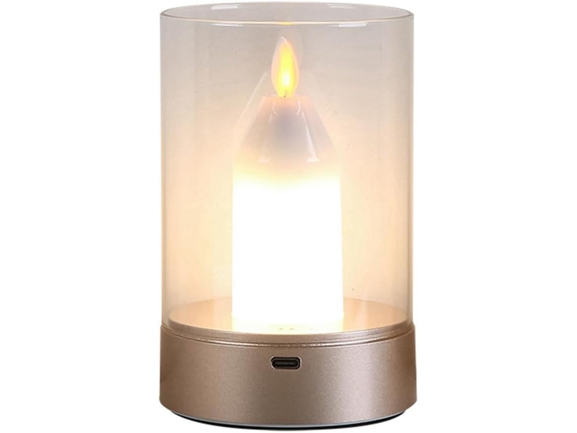 Velas LED eléctricas recargables por USB para decorar el hogar. Gokoco