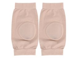 Guantes de silicona para protección de tobillo y talón, almohadillas protectoras bilaterales, color piel