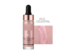 Iluminador facial líquido para contornear e iluminar: textura delicada, hidrata y controla la grasa.