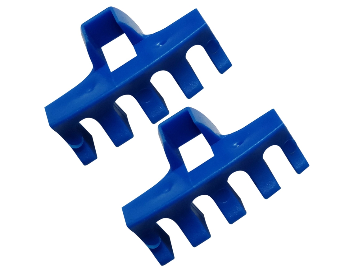 2026rebe-2pcs Extensor De Carga Raqueta Badminton Reductor De Presión Protector Para Máquinas De Encordar Badminton