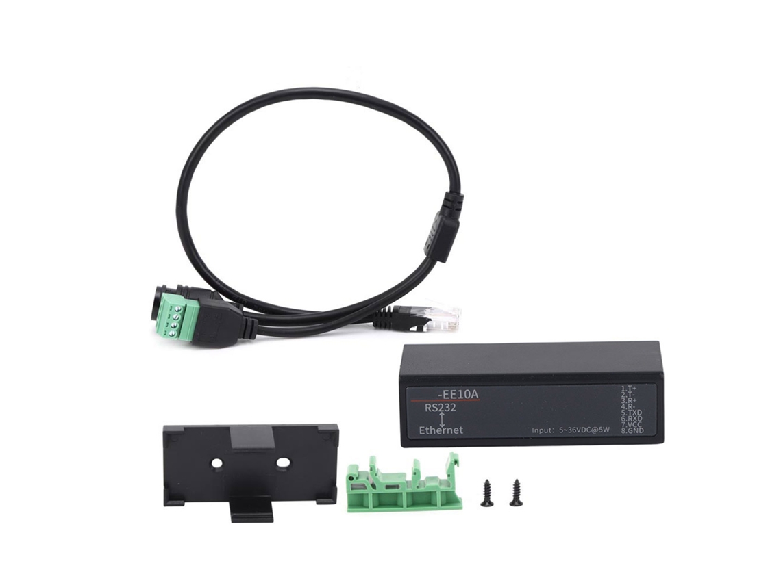 Servidor Serial Rs232 Para Ethernet Dtu Módulo De Comunicação De Mensagens Curtas 5-36vdc