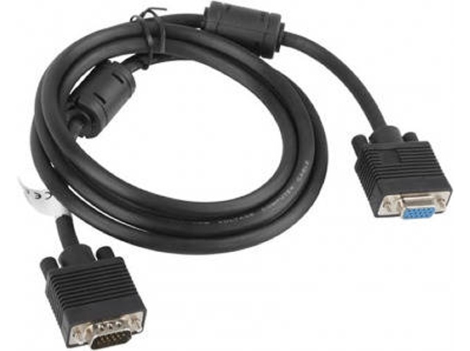 Cable de Vídeo LANBERG (VGA - 1.8 m - Negro)