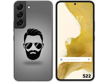 Carcasa Samsung Galaxy S22 5G TUMUNDOSMARTPHONE Dibujos Barba Multicolor