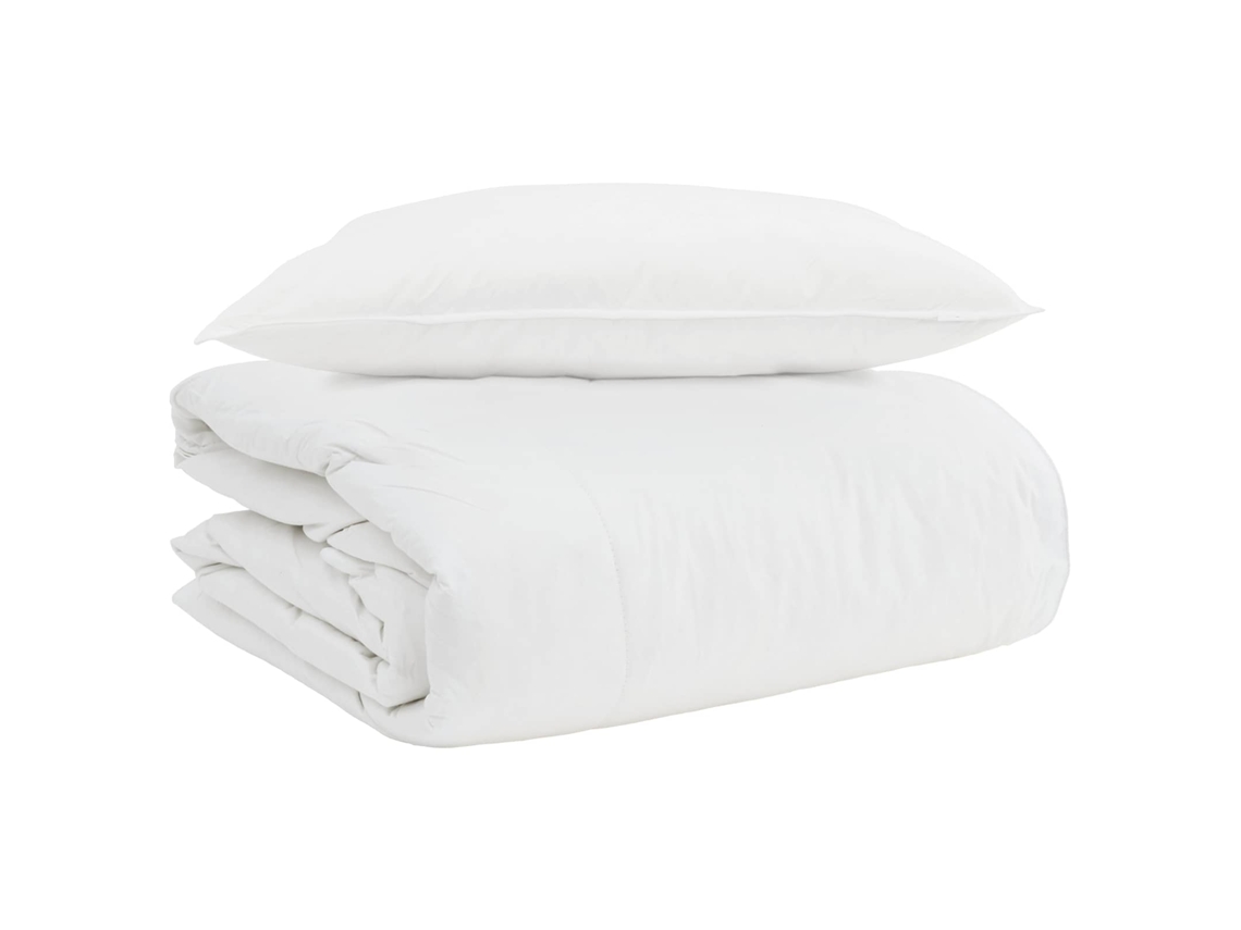 Edredón | Duvet 2 En 1 Con Almohada 2 Uds Pluma De Pato