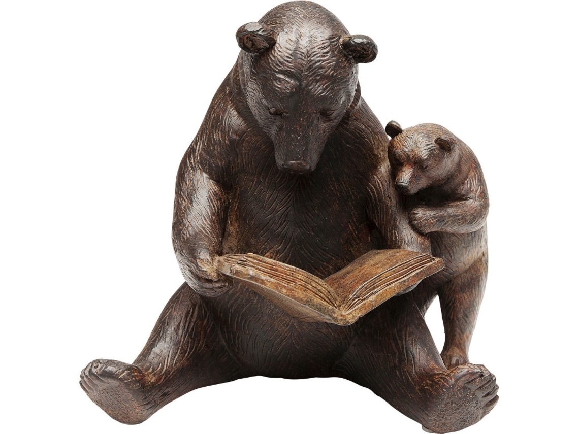 Pieza Decorativa Ositos de Lectura