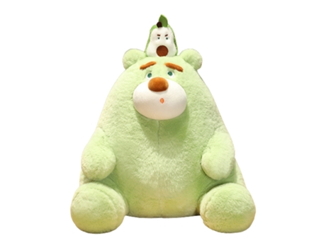Peluche I-BLASON oso de frutas verde (Tam.: 30 cm)