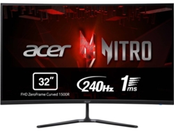 Monitor Gaming ACER Nitro ED320QX2BIIPX (32'' - Full HD - 5 ms - 240 Hz)