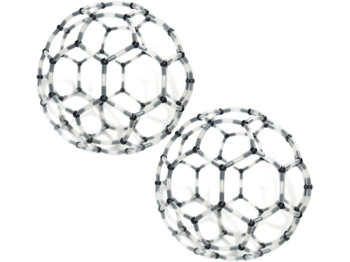 Kit De Modelo Molecular C60 Para Estudiantes, Tamaño Estándar, Fácil Construcción