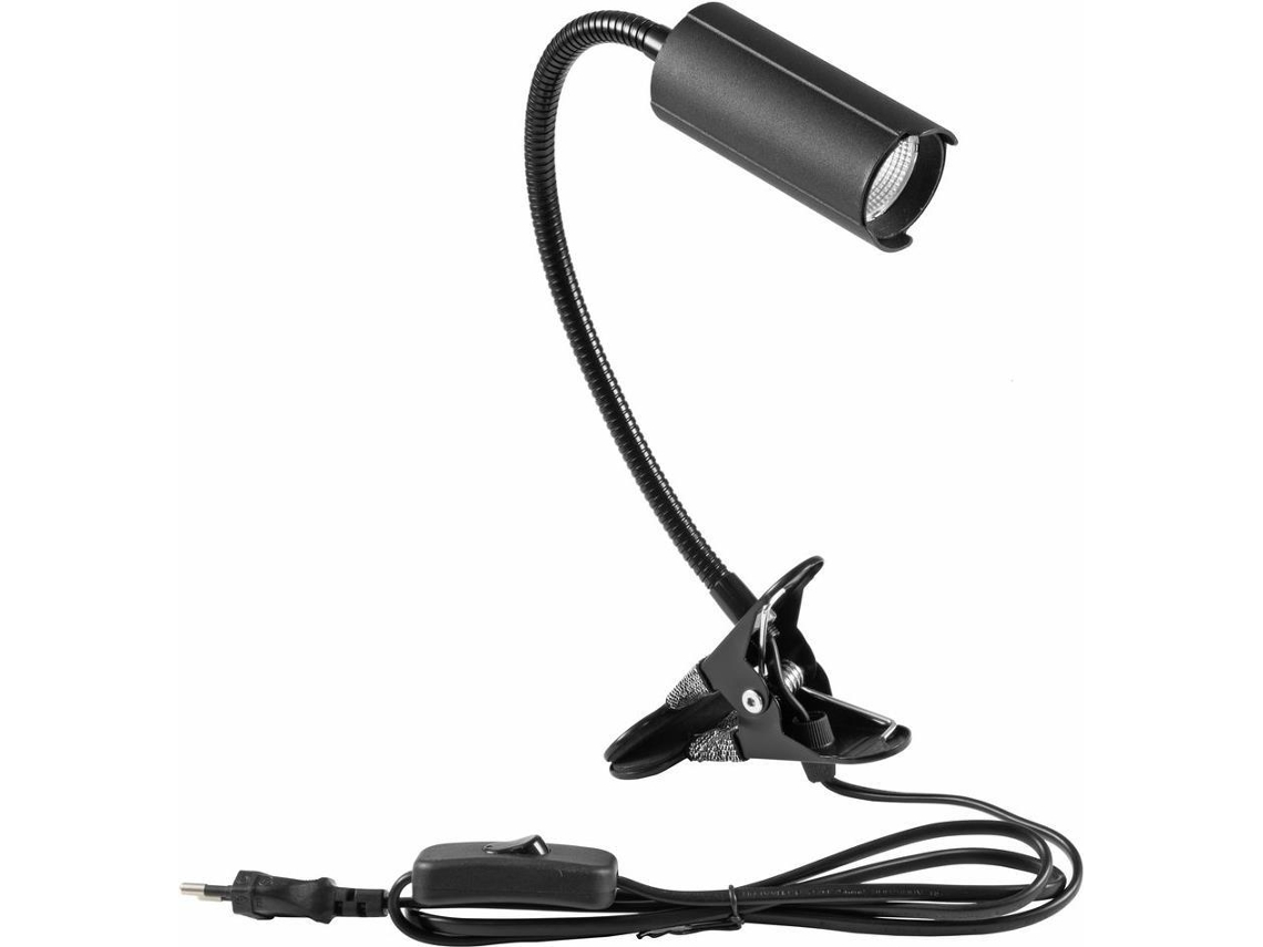 Foco LED Kkl 7 3000k Negro Eurolite (41600550)