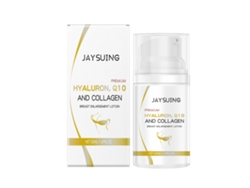 Loción para realzar el busto, crema de masaje nutritiva, reafirmante e hidratante para la piel con ácido hialurónico y colágeno.